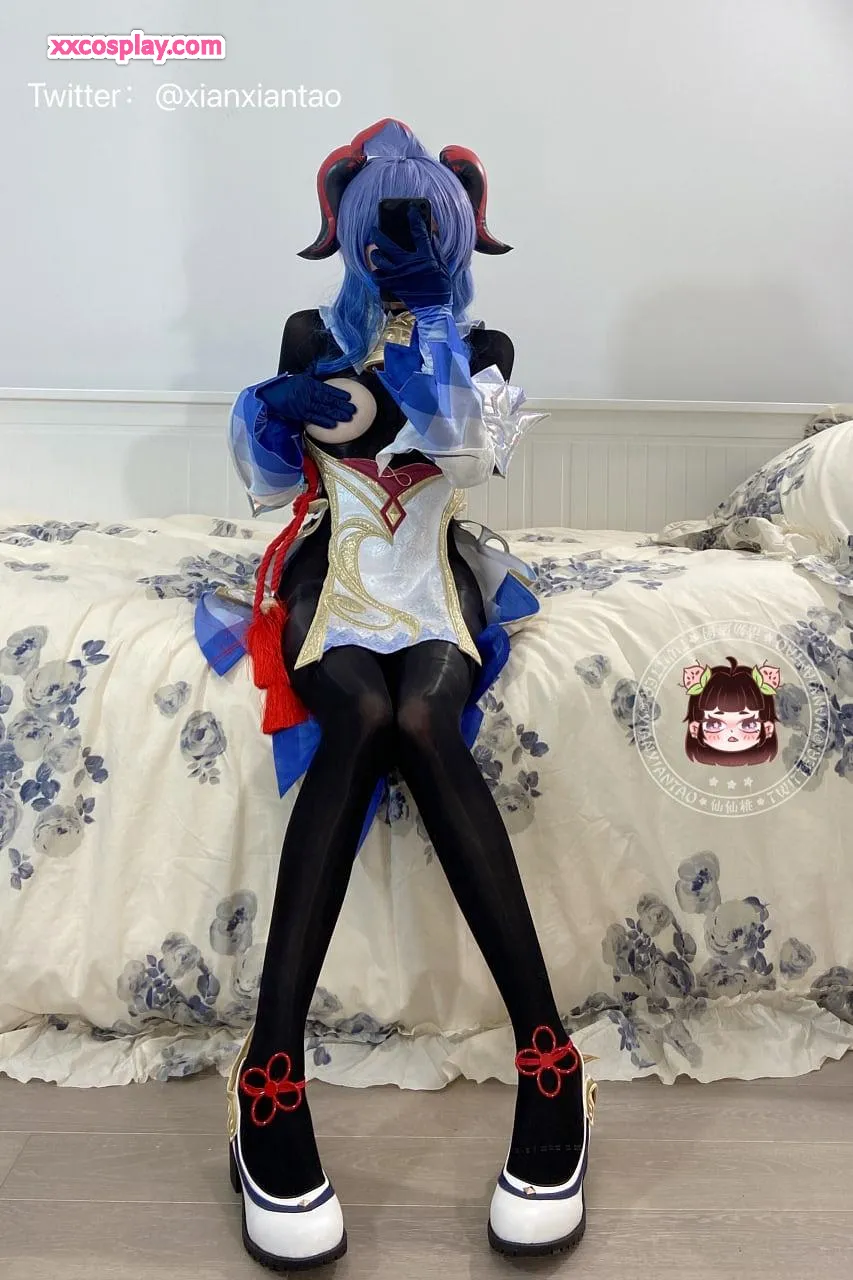 Xianxian Taos verführerisches Ganyu-Cosplay